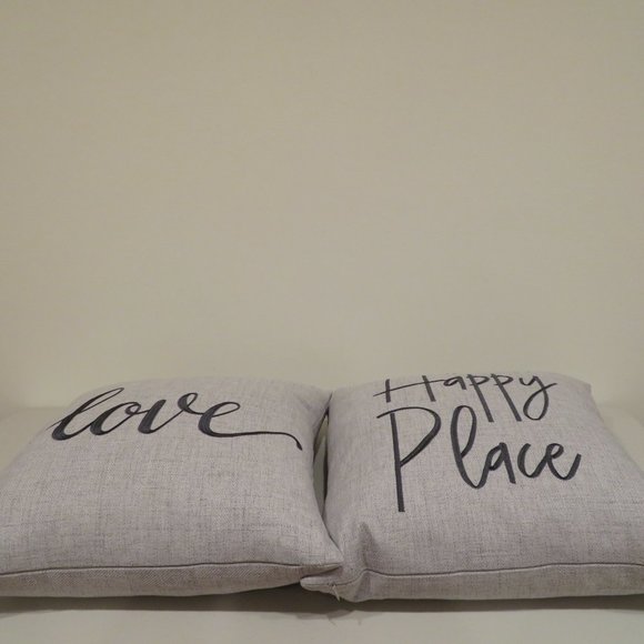 Throw Pillow Rodeo Home 100% Feather Filled Set of 2 Decorative Bed Couch Sofa - Picture 4 of 12